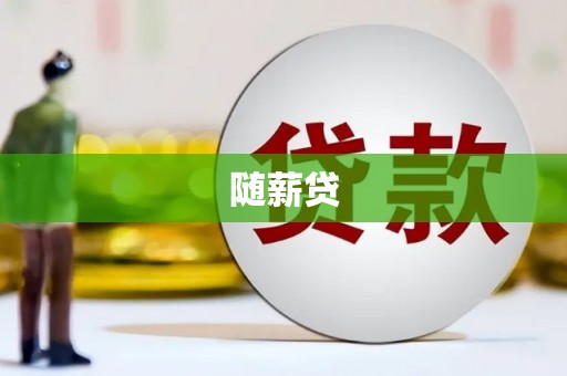普定随薪贷