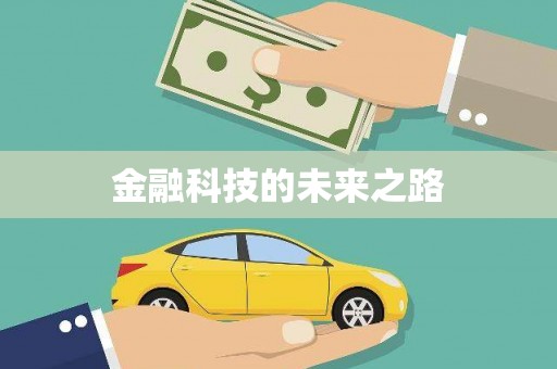 普定金融科技的未来之路