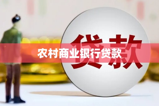 普定农村商业银行贷款