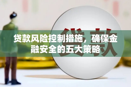 普定贷款风险控制措施，确保金融安全的五大策略
