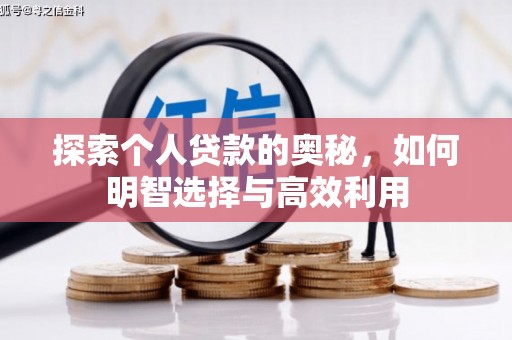 普定探索个人贷款的奥秘，如何明智选择与高效利用