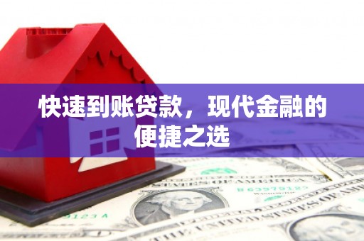 普定快速到账贷款，现代金融的便捷之选