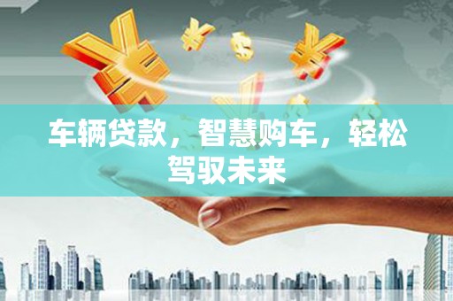 普定车辆贷款，智慧购车，轻松驾驭未来