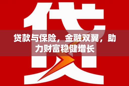 普定贷款与保险，金融双翼，助力财富稳健增长
