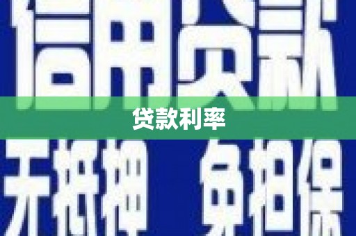 普定贷款利率
