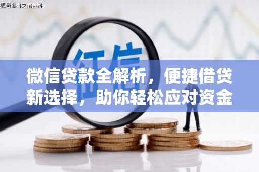 普定微信贷款全解析，便捷借贷新选择，助你轻松应对资金需求